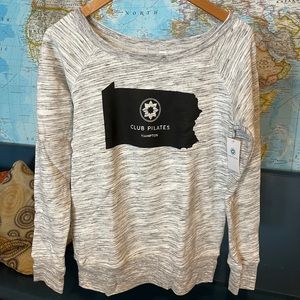 Club Pilates Gray Women's Sweatshirt